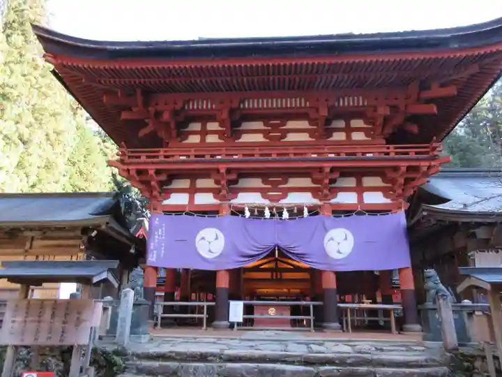 丹生都比売神社の山門・神門