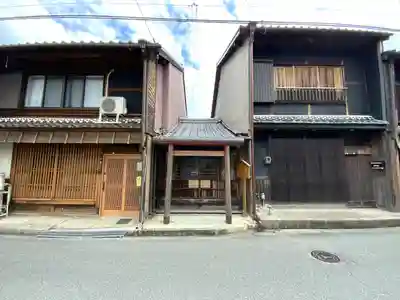 阿漕町神明神社の鳥居