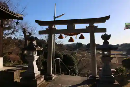 長屋神社の鳥居