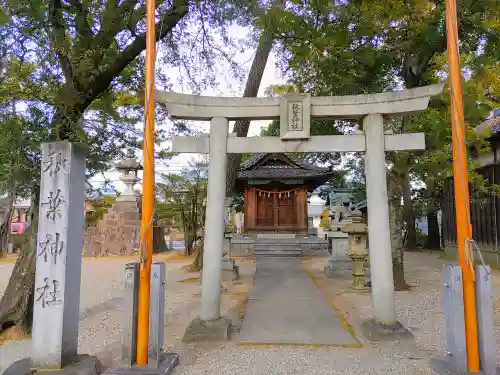 和泉八劔神社の鳥居