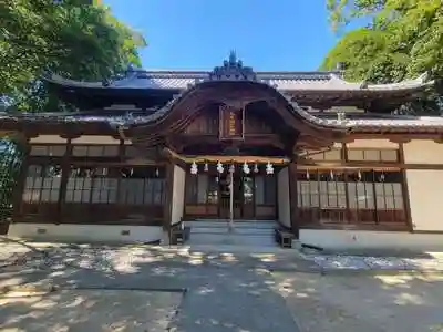 惠依彌二名神社の本殿