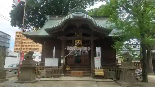 阿邪訶根神社の本殿・本堂