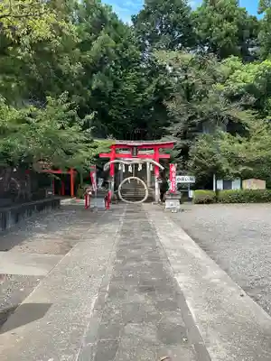烏子稲荷神社の鳥居