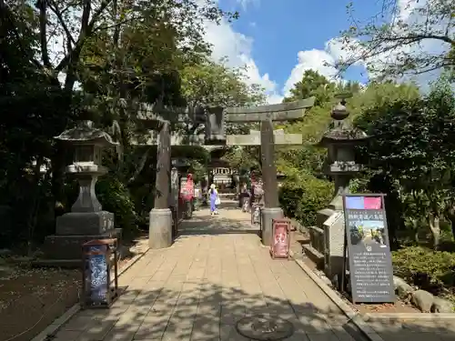 江島神社の鳥居