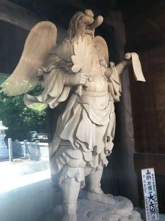 石鎚神社 口之宮 本社の像