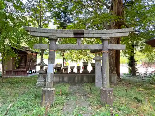 中村神社の鳥居