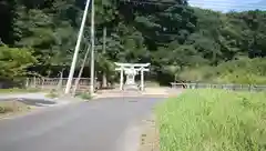 鶴来天神社の鳥居