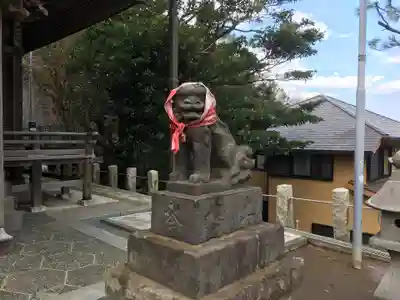 小動神社の狛犬