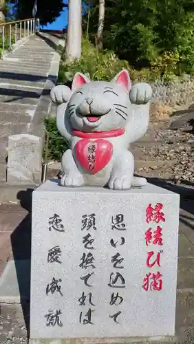 鹿角八坂神社の狛犬