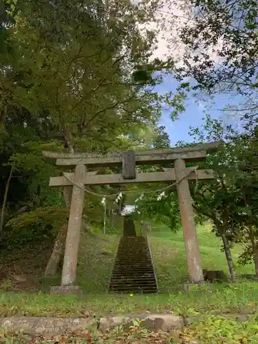 白山神社の鳥居