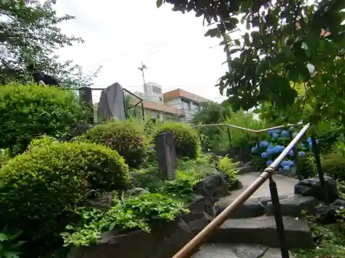 鎮守氷川神社の庭園