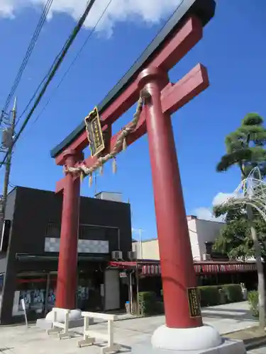 笠間稲荷神社の鳥居