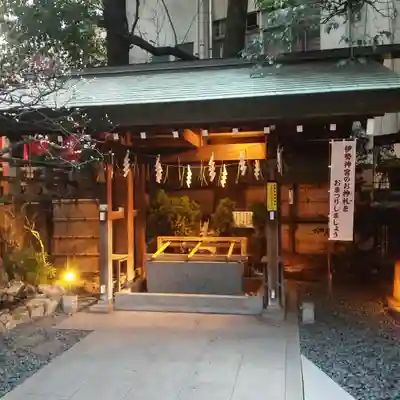 東京大神宮の手水舎