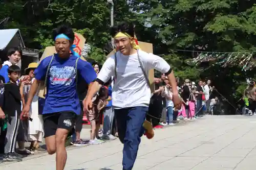釧路一之宮 厳島神社のお祭り