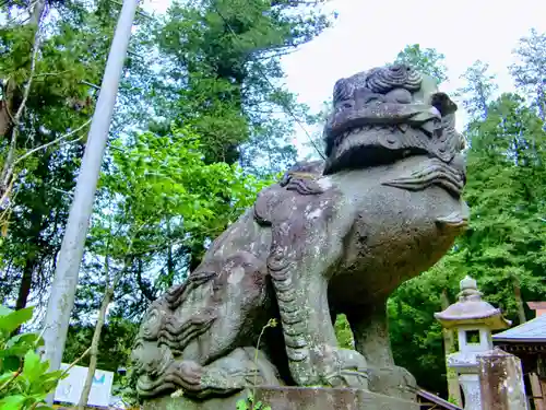 熊野神社の狛犬