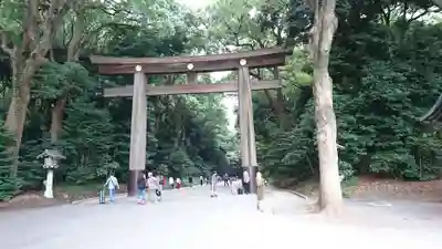 明治神宮の鳥居