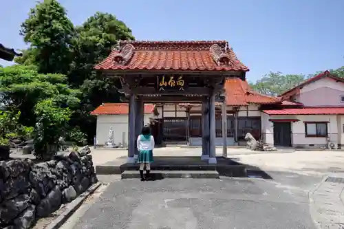 安福寺の山門・神門