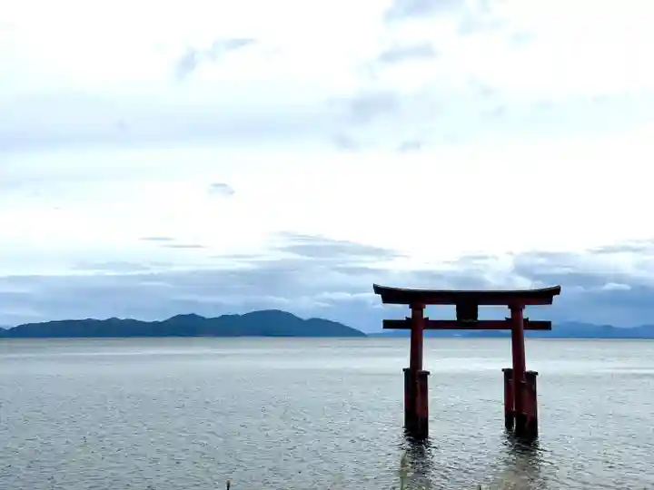 白鬚神社の鳥居