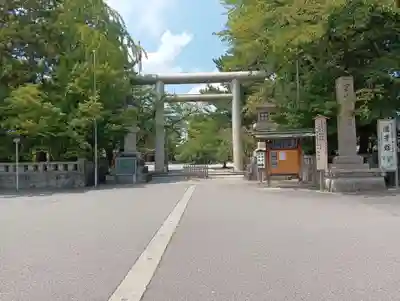 富山縣護國神社の鳥居