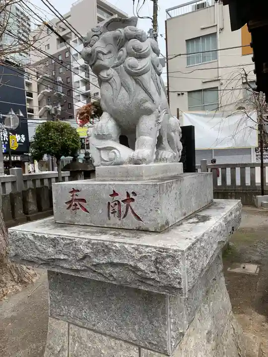 柏神社の狛犬
