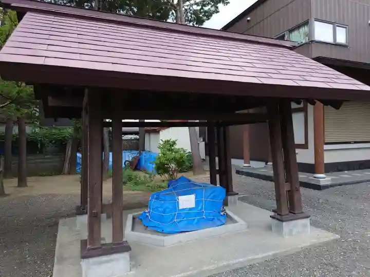 苗穂神社の手水舎