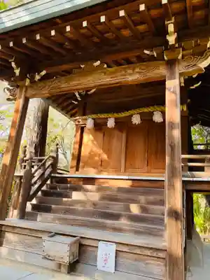岡田神社の本殿・本堂