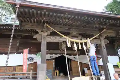 三春大神宮の本殿・本堂
