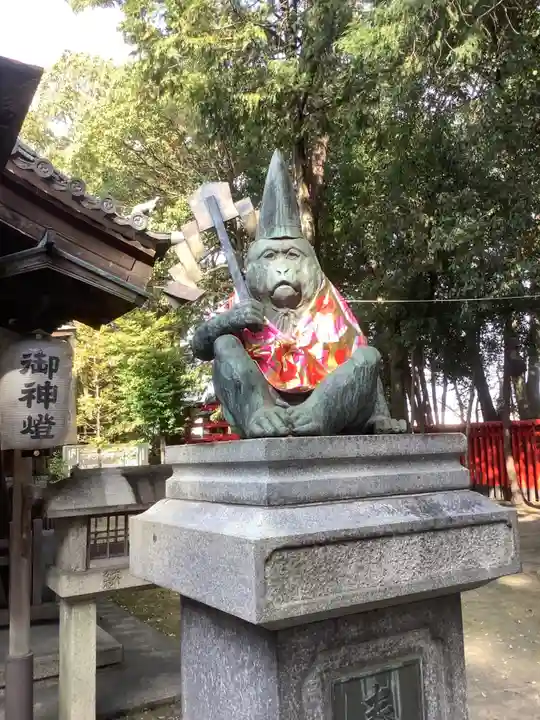 清洲山王宮 日吉神社の狛犬