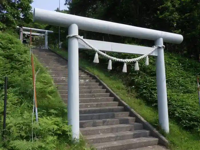 昆布森神社の鳥居