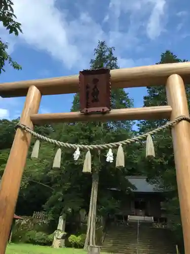 井戸神社の鳥居