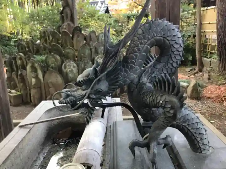 真盛寺の手水舎