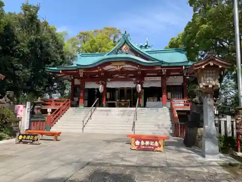 多摩川浅間神社の本殿・本堂