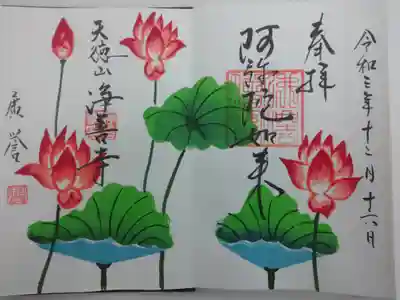 浄善寺の御朱印