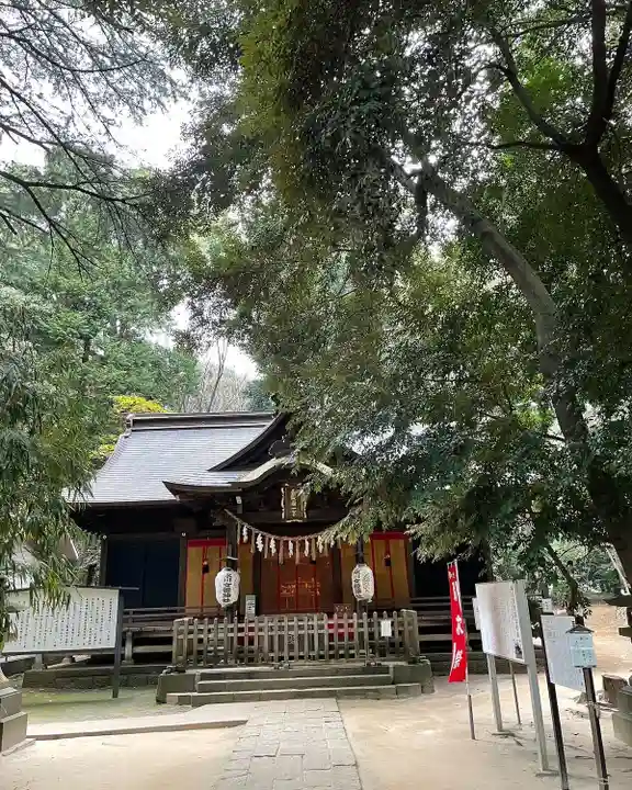 氷川女體神社の本殿・本堂