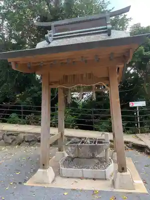 男嶽神社の手水舎
