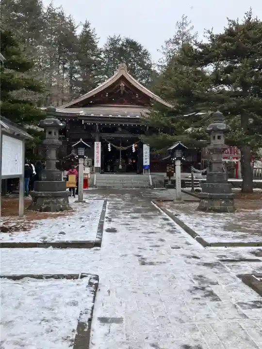 那須温泉神社の本殿・本堂