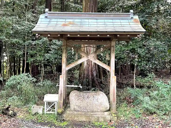 石加神社の手水舎