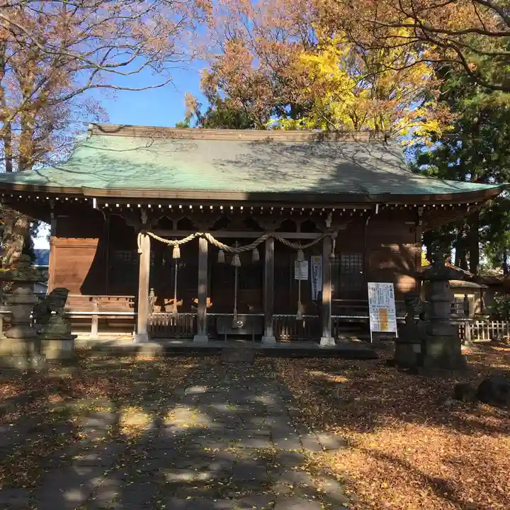 諏方神社の本殿・本堂
