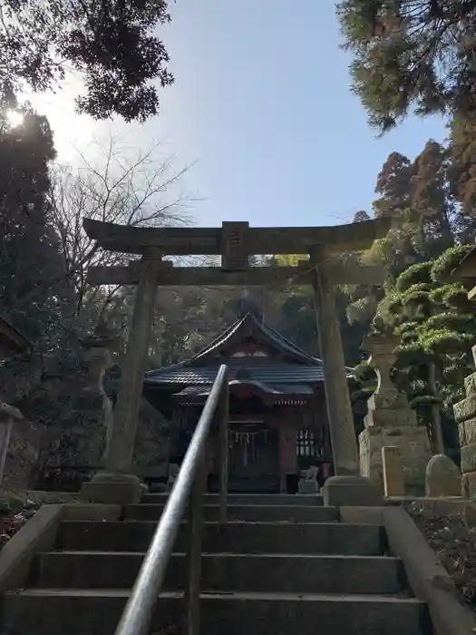 矢口神社の鳥居