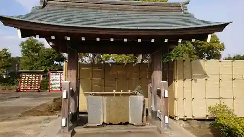栗木御嶽神社の手水舎