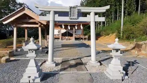 平貝八雲神社の鳥居