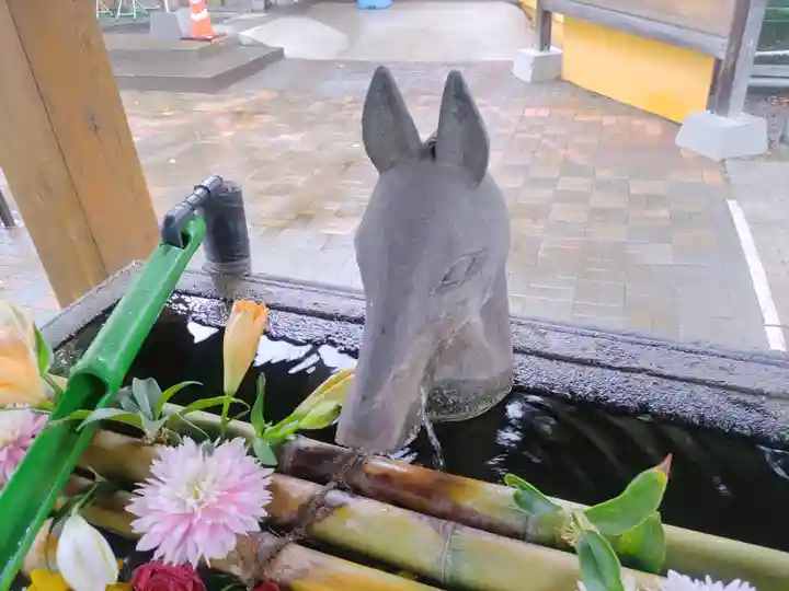 駒形神社の手水舎