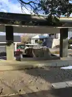 鳥取縣護國神社の手水舎