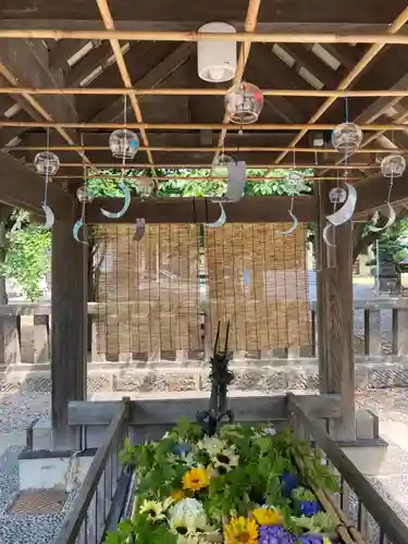 江南神社の手水舎