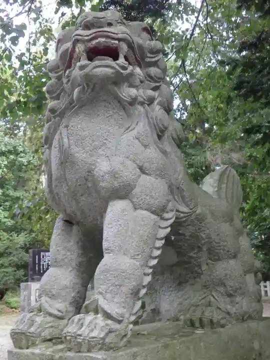 士別神社の狛犬