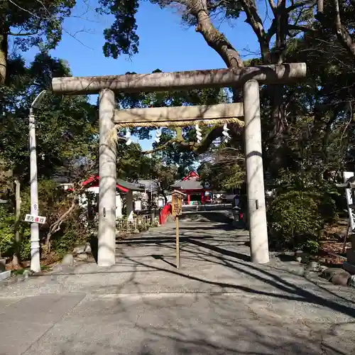 米之宮浅間神社の鳥居