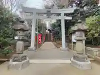 諏訪神社の鳥居