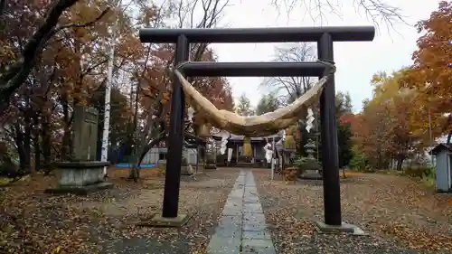 愛國神社の鳥居