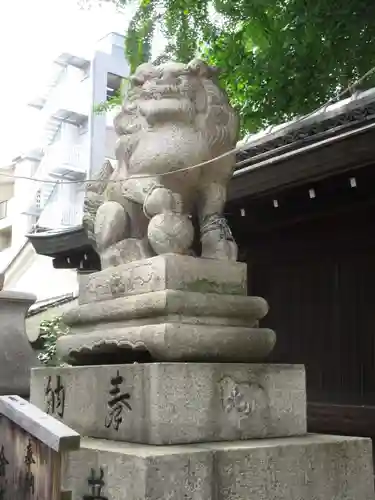 大将軍神社　東三條殿の狛犬