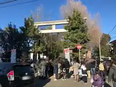 葛飾八幡宮の鳥居